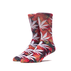 TIE DYED PLANTLIFE CREW SOCKS BTS15 // RAINBOW
