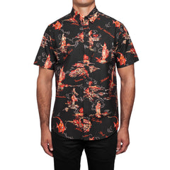 MAKAPUU S/S WOVEN // BLACK