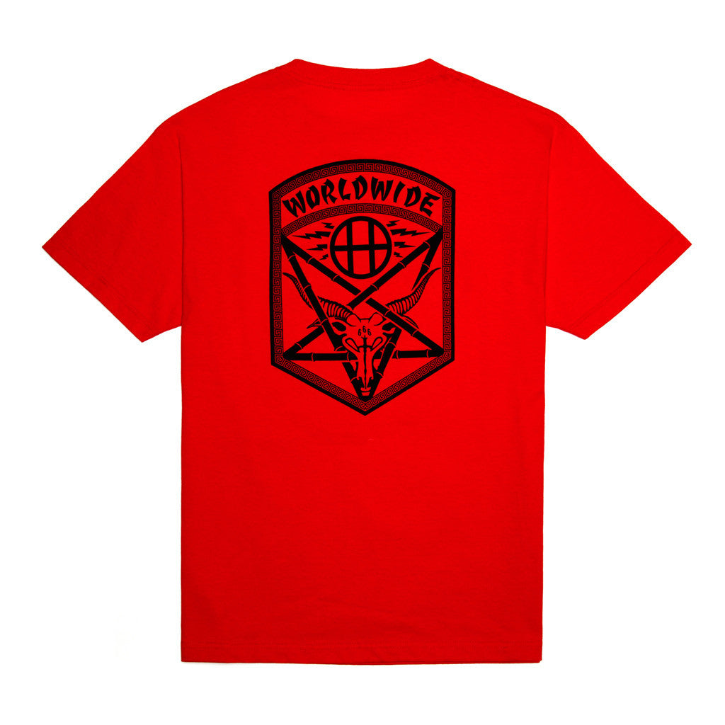 HUF X THRASHER ASIA TOUR TEE // RED