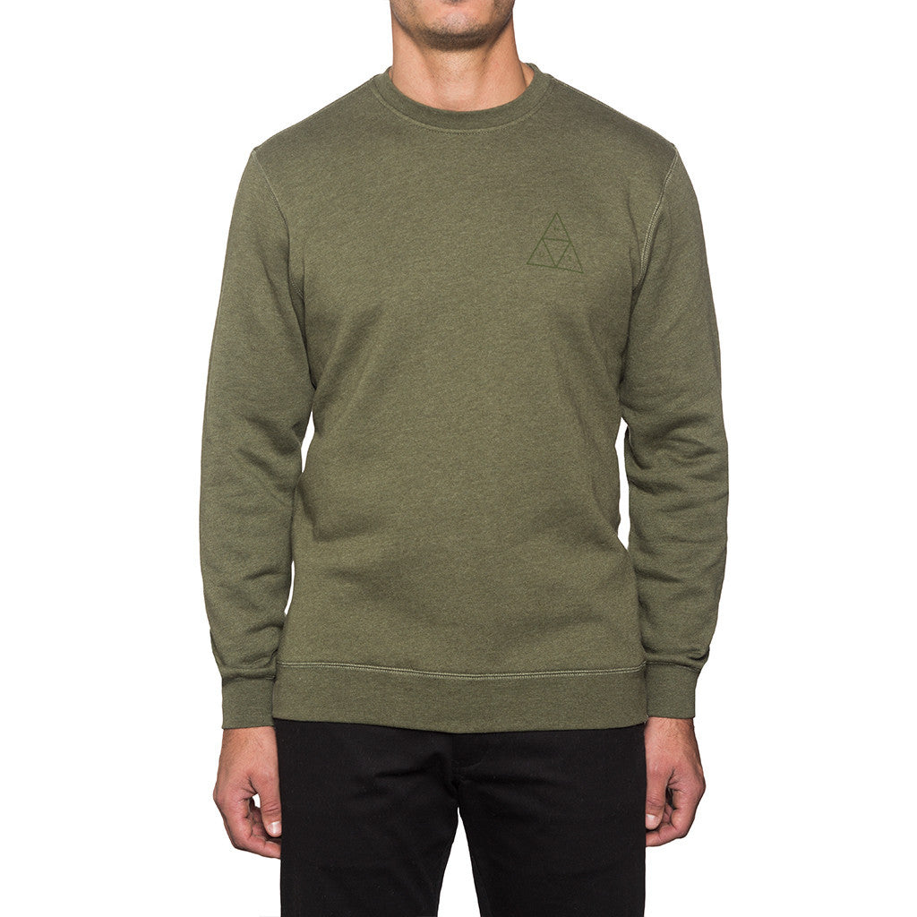 TRIPLE TRIANGLE CREW SP15 // ARMY HEATHER