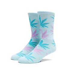 PLANTLIFE CREW SOCKS // HEATHER MINT / PASTEL LAVENDER