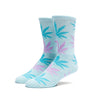 PLANTLIFE CREW SOCKS // HEATHER MINT / PASTEL LAVENDER