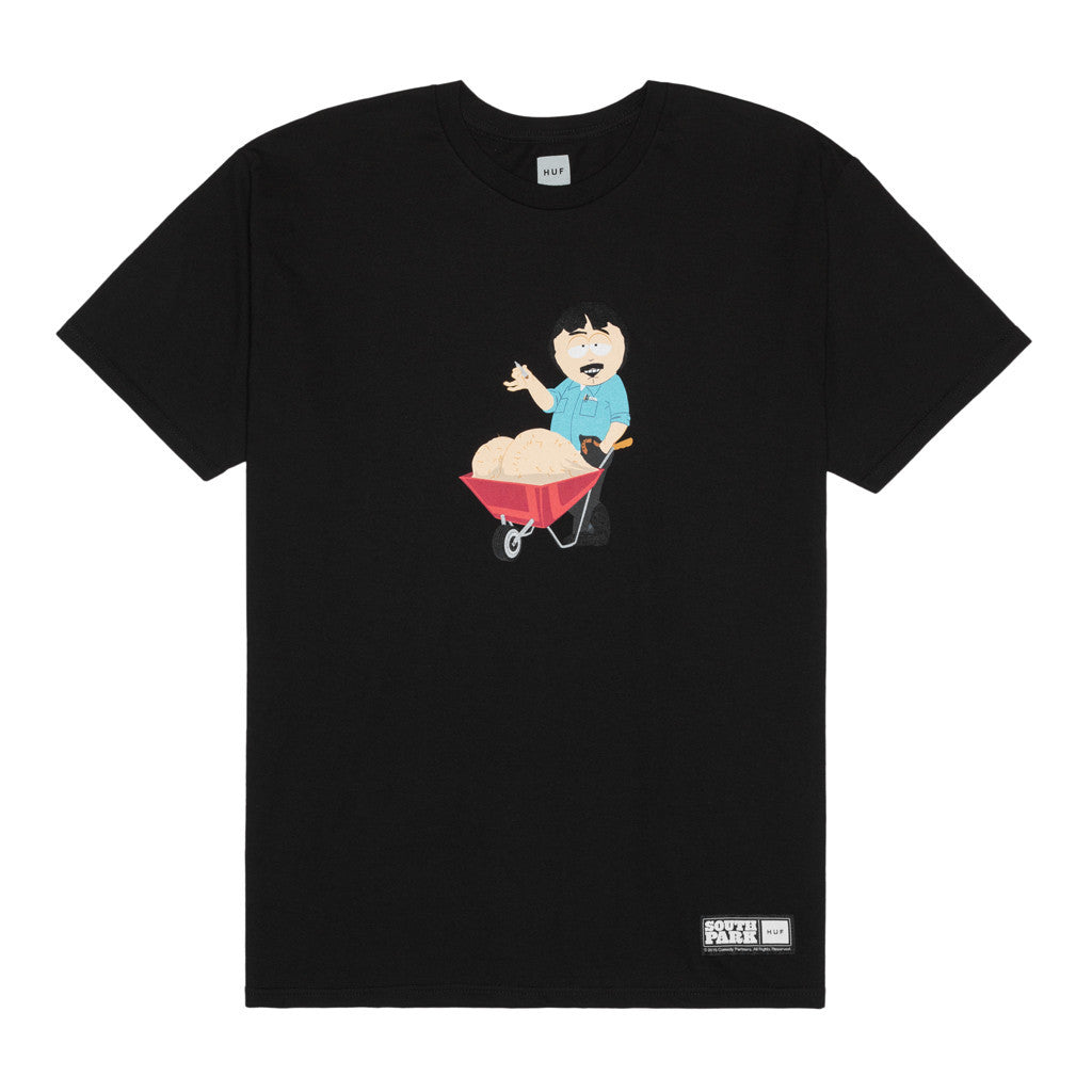 SOUTH PARK X HUF RANDY TEE // BLACK