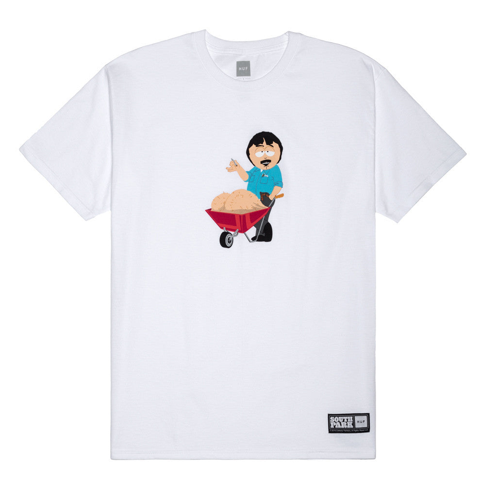 SOUTH PARK X HUF RANDY TEE // WHITE