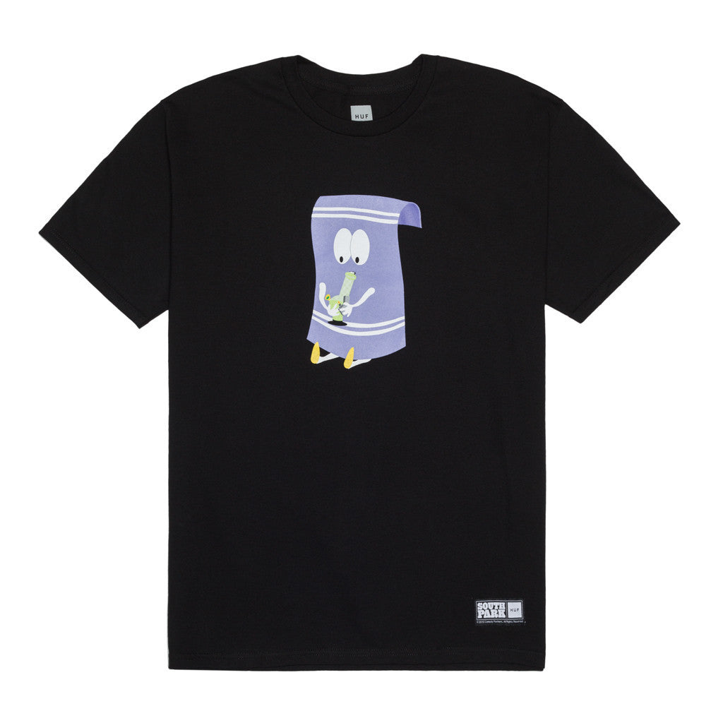huf-staging - SOUTH PARK X HUF TOWELIE TEE // BLACK