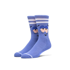 SOUTH PARK X HUF BLOODSHOT SOCKS // PURPLE
