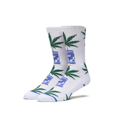 SOUTH PARK X HUF PLANTLIFE SOCKS // WHITE