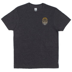 ACAB BADGE TEE // CHARCOAL HEATHER