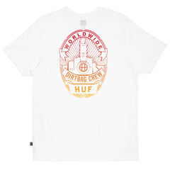 ACAB BADGE TEE // WHITE