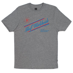 ATHLETICS TEE // GRAY HEATHER