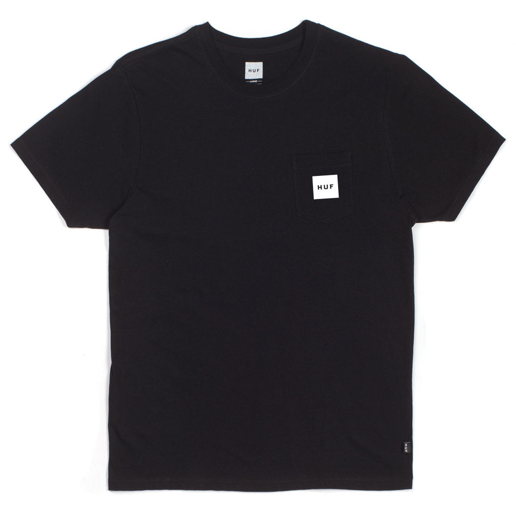BOX LOGO POCKET TEE SUM15 // BLACK