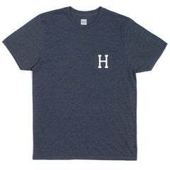CLASSIC H POCKET TEE SUM15 // NAVY HEATHER