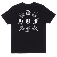 CROSSED TEE // BLACK