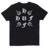 CROSSED TEE // BLACK