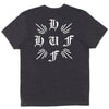 CROSSED TEE // CHARCOAL HEATER