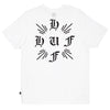 CROSSED TEE // WHITE