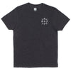 CROSSED TEE // CHARCOAL HEATER