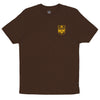 DELIVERY TEE // BROWN