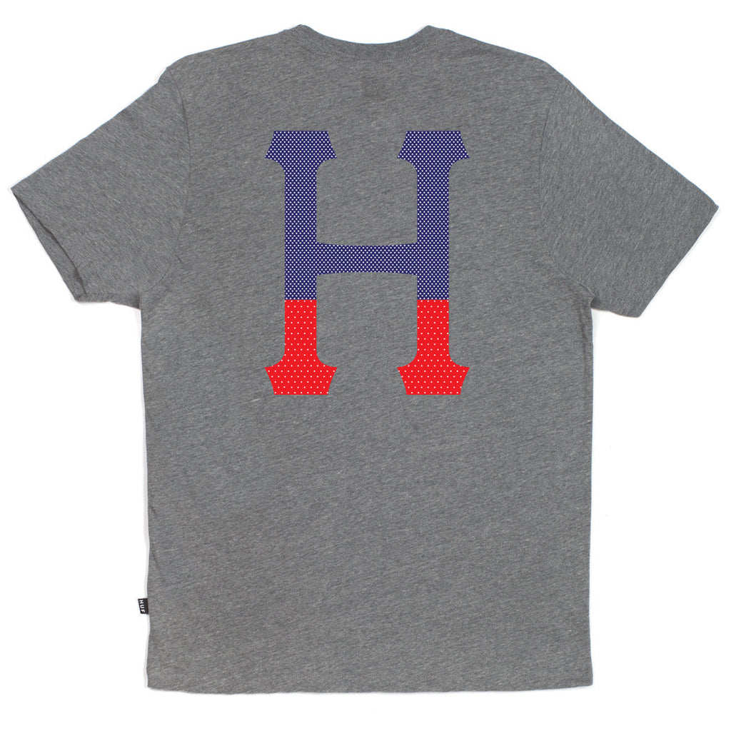 DIPPED CLASSIC H TEE SUM15 // HEATHER GRAY
