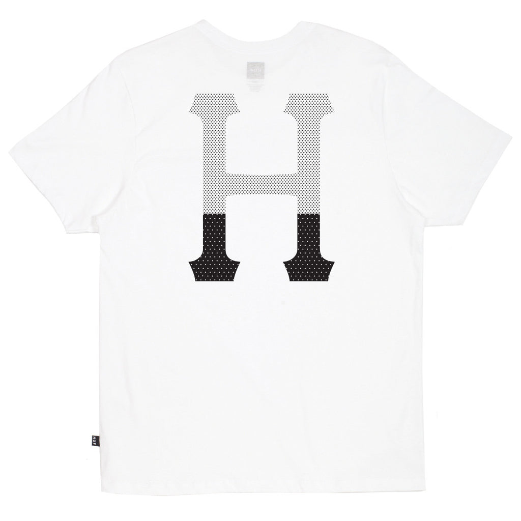 DIPPED CLASSIC H TEE SUM15 // WHITE