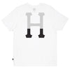 DIPPED CLASSIC H TEE SUM15 // WHITE