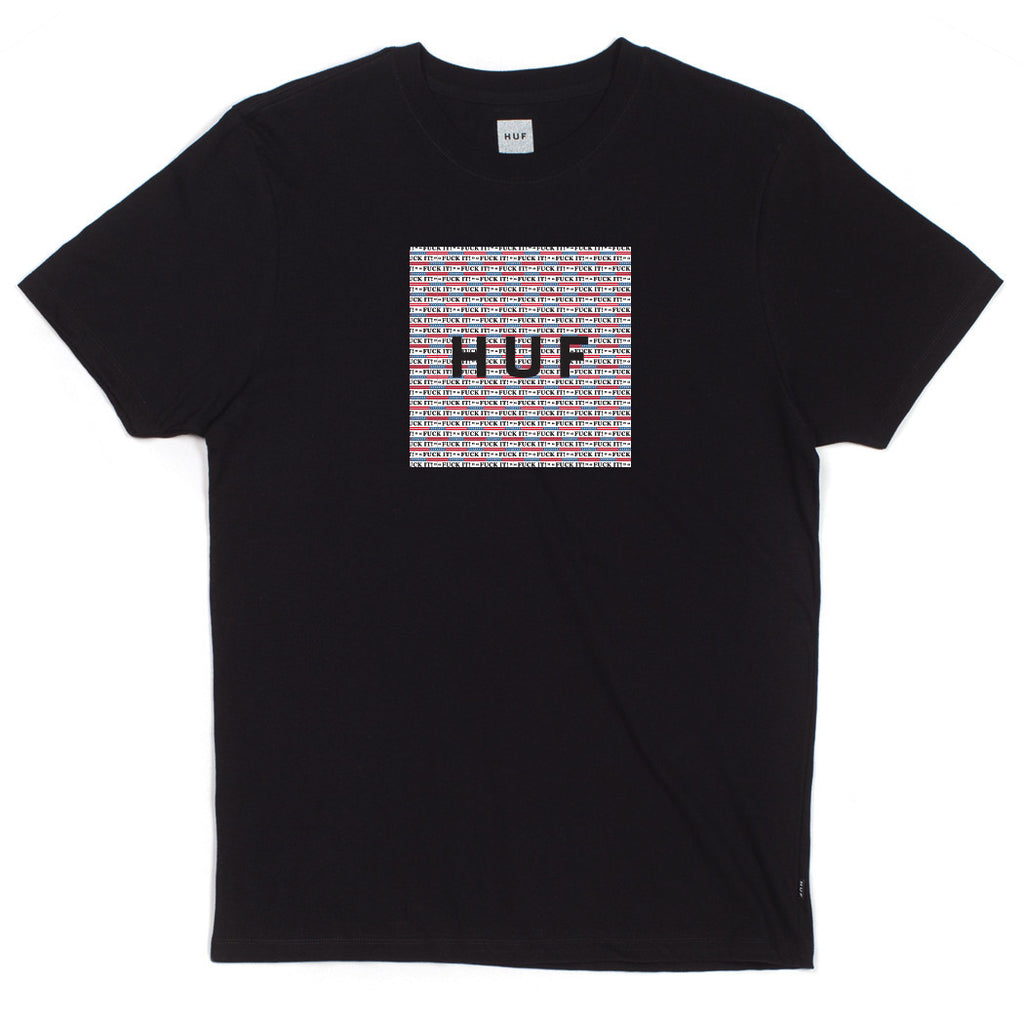 FUCK IT BOX LOGO TEE // BLACK