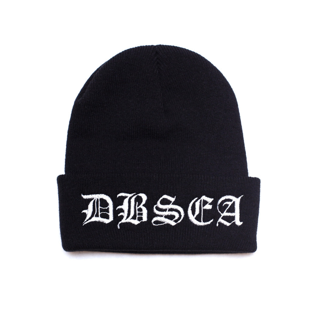 HUF X ALIVE & WELL DBSEA BEANIE // BLACK