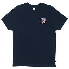 H WING TEE // NAVY