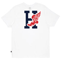 H WING TEE // WHITE