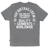 QUALITY GARMENTS LOCKUP TEE // HEATHER GRAY