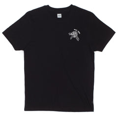 ROSE TEE // BLACK