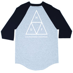 TRIPLE TRIANGLE RAGLAN SUM15 // BLACK HEATHER