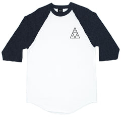 TRIPLE TRIANGLE RAGLAN SUM15 // CHARCOAL HEATHER