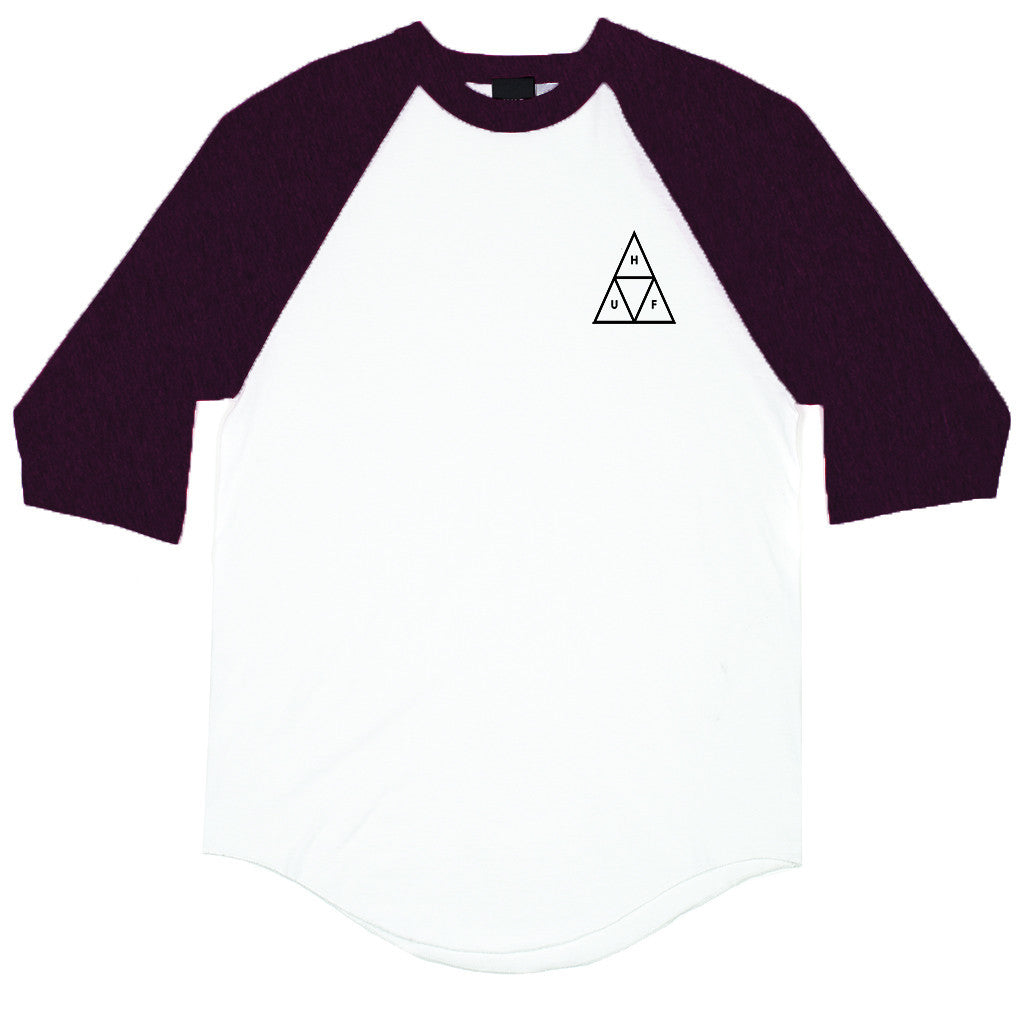TRIPLE TRIANGLE RAGLAN SUM15 // WINE HEATHER