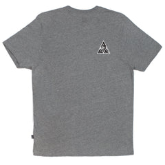 TRIPLE TRIANGLE SKULLS TEE // HEATHER GRAY