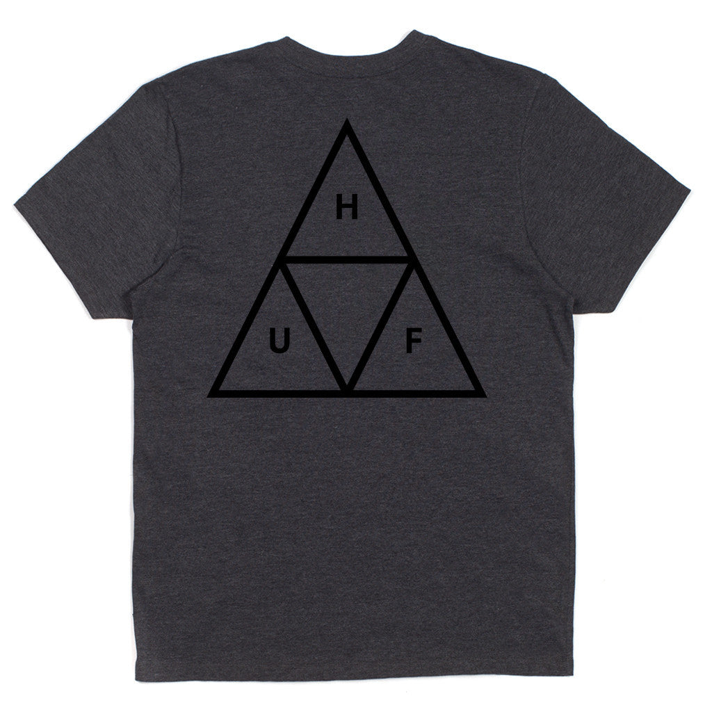 TRIPLE TRIANGLE TEE SUM15 // CHARCOAL HEATHER