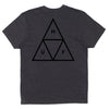 TRIPLE TRIANGLE TEE SUM15 // CHARCOAL HEATHER