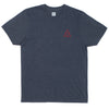 TRIPLE TRIANGLE TEE SUM15 // NAVY HEATHER