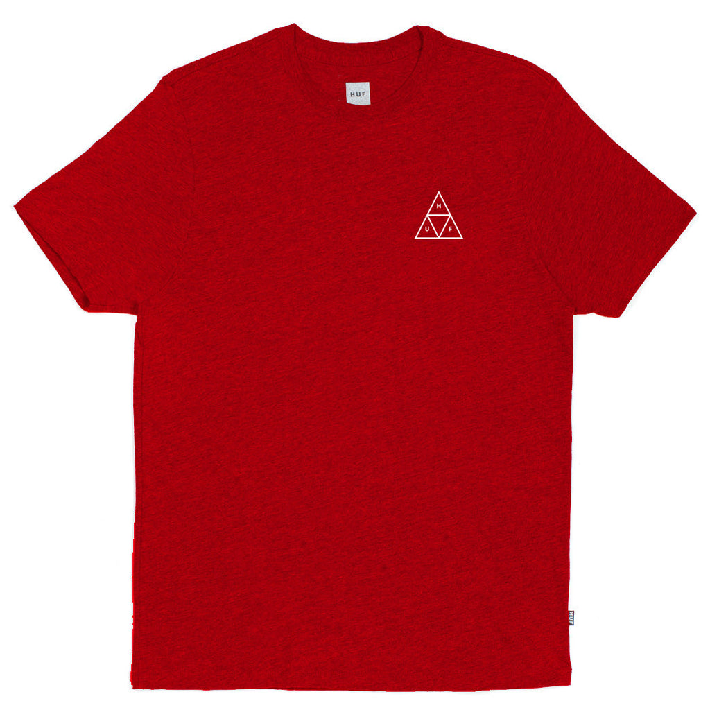 TRIPLE TRIANGLE TEE SUM15 // RED HEATHER