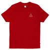TRIPLE TRIANGLE TEE SUM15 // RED HEATHER
