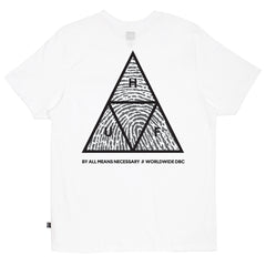 TRIPLE TRIANGLE IDENTITY TEE // WHITE