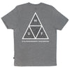 TRIPLE TRIANGLE IDENTITY TEE // GRAY HEATHER