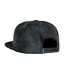 CRYSTAL WASH SCRIPT SNAPBACK // BLACK CRYSTAL WASH