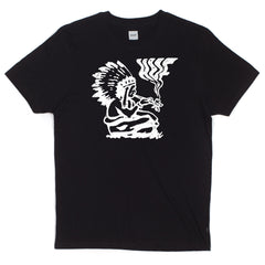 WAVY CHIEF TEE // BLACK