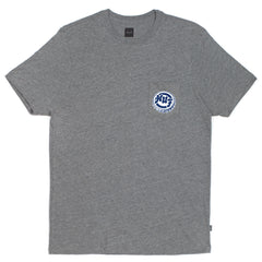BOTTLE CAP POCKET TEE // GRAY HEATHER