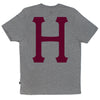 CLASSIC H POCKET TEE SP15 // GRAY HEATHER