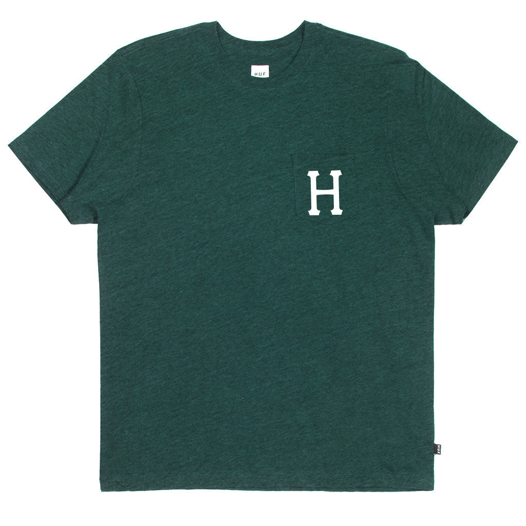 CLASSIC H POCKET TEE SP15 // JADE