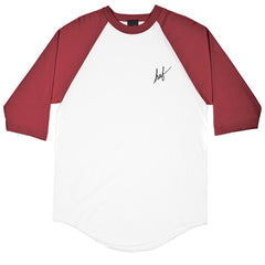 CLASSIC H SCRIPT RAGLAN SUM15 // WINE