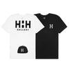 HUF X HHH GALLERY TEE // BLACK