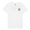 HUF X HHH GALLERY TEE // WHITE